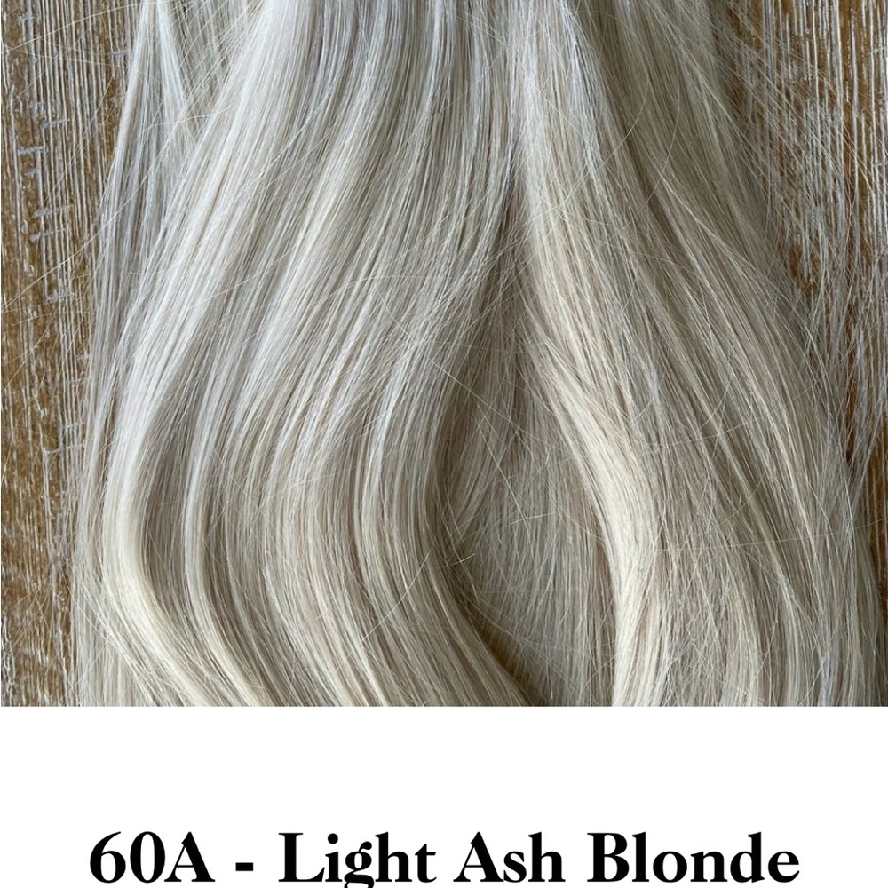 Light Ash Blonde Hair Extensions
